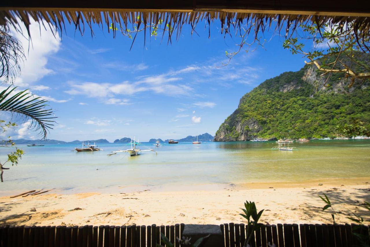 Maligaya Beach Bungalows El Nido Exterior photo