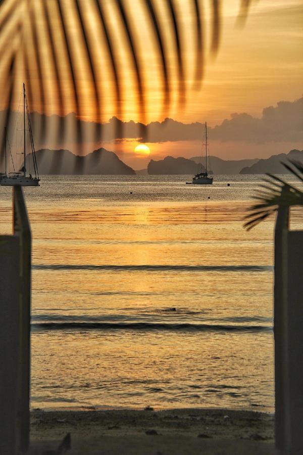 Maligaya Beach Bungalows El Nido Exterior photo